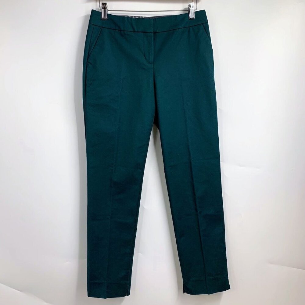 Boden Women’s Richmond Crop Cotton Tapered Trouser Pants Size 4P